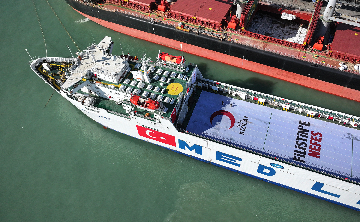 Türkiye'den Gazze'ye yarım eli: 21. İyilik Gemisi yola çıkıyor