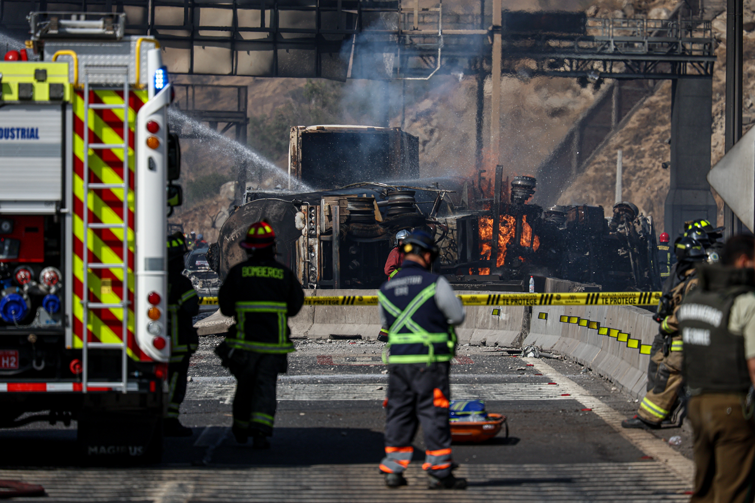 Santiago'da LNG faciası: Patlama can aldı
