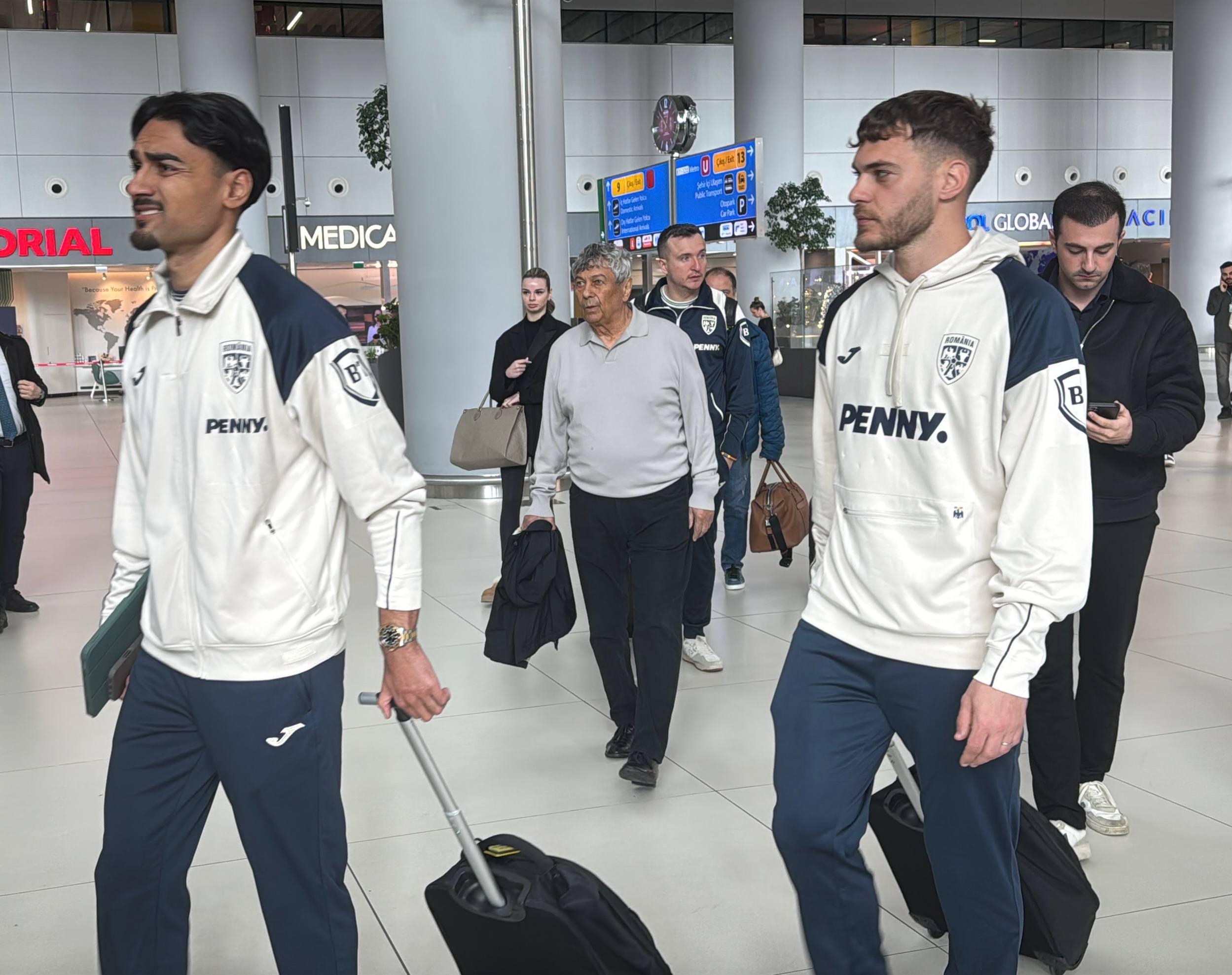 Romanya Milli Takımı, İstanbul'a geldi