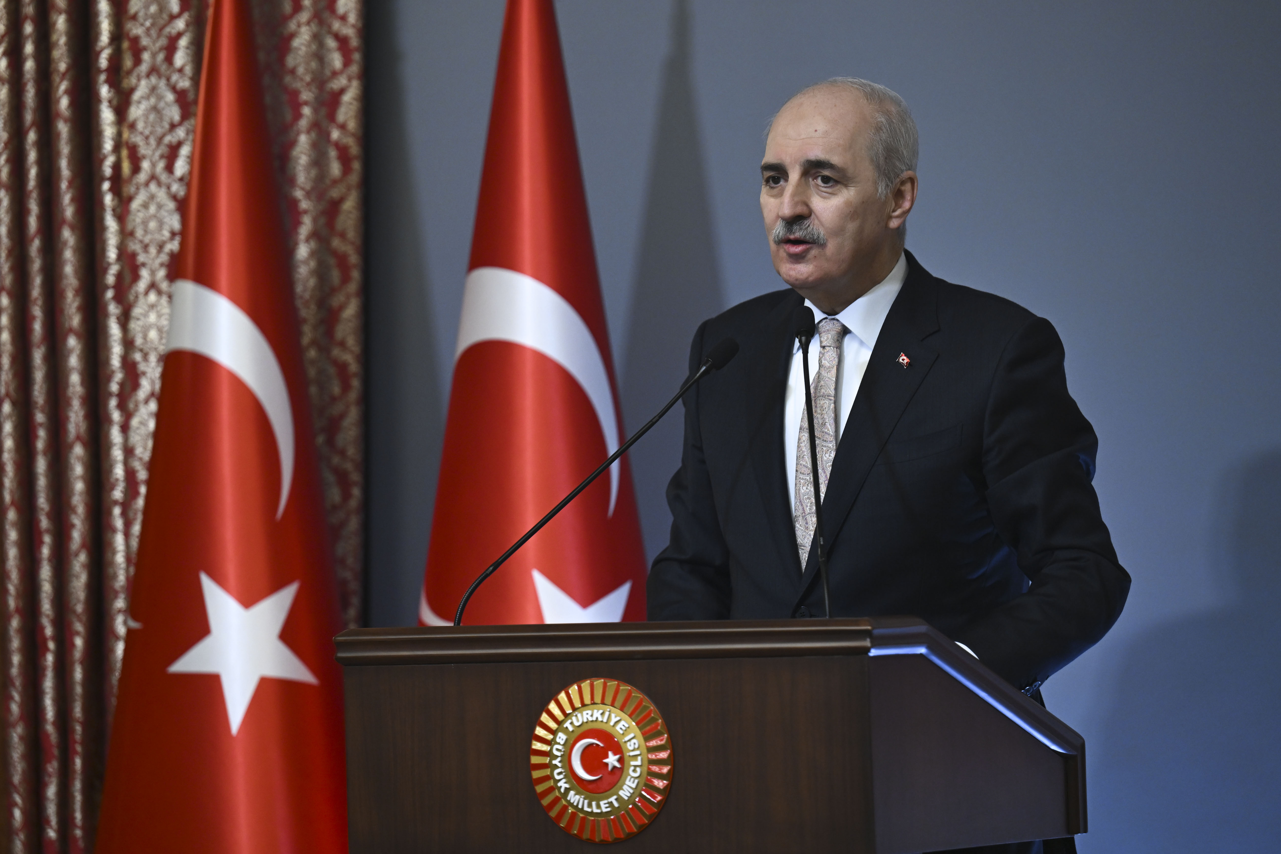 TBMM Başkanı Kurtulmuş: Ülkelerin egemenliğine herkesin saygı göstermesi lazım