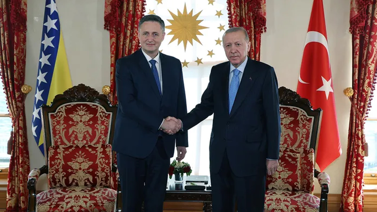 Başkan Erdoğan, Becirovic'i resmi törenle karşıladı