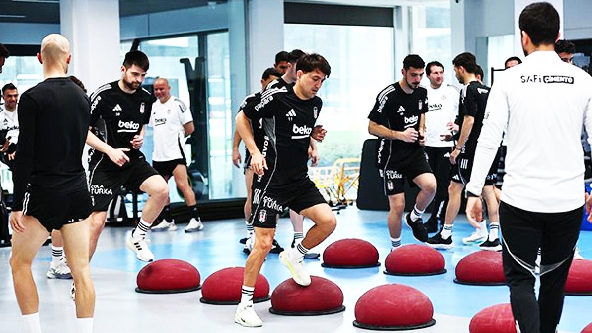 Beşiktaş, derbi hazırlıklarına devam etti