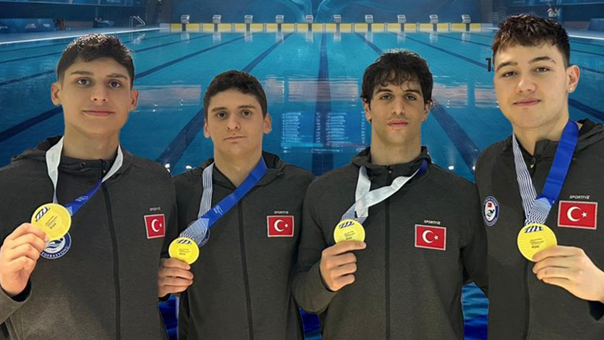 Milli yüzücülerden Prag ve Graz'da 11 madalya