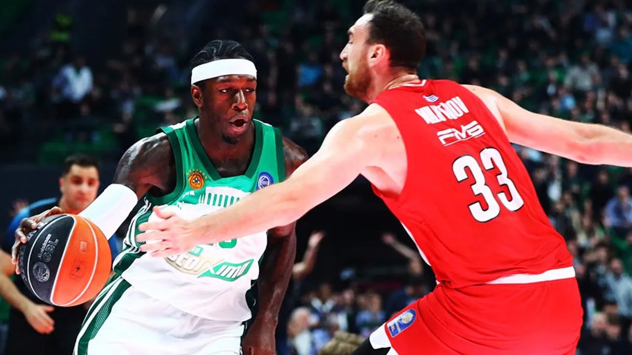 Yunanistan Basketbol Ligi'ndeki olaylı derbide kazanan Olympiakos