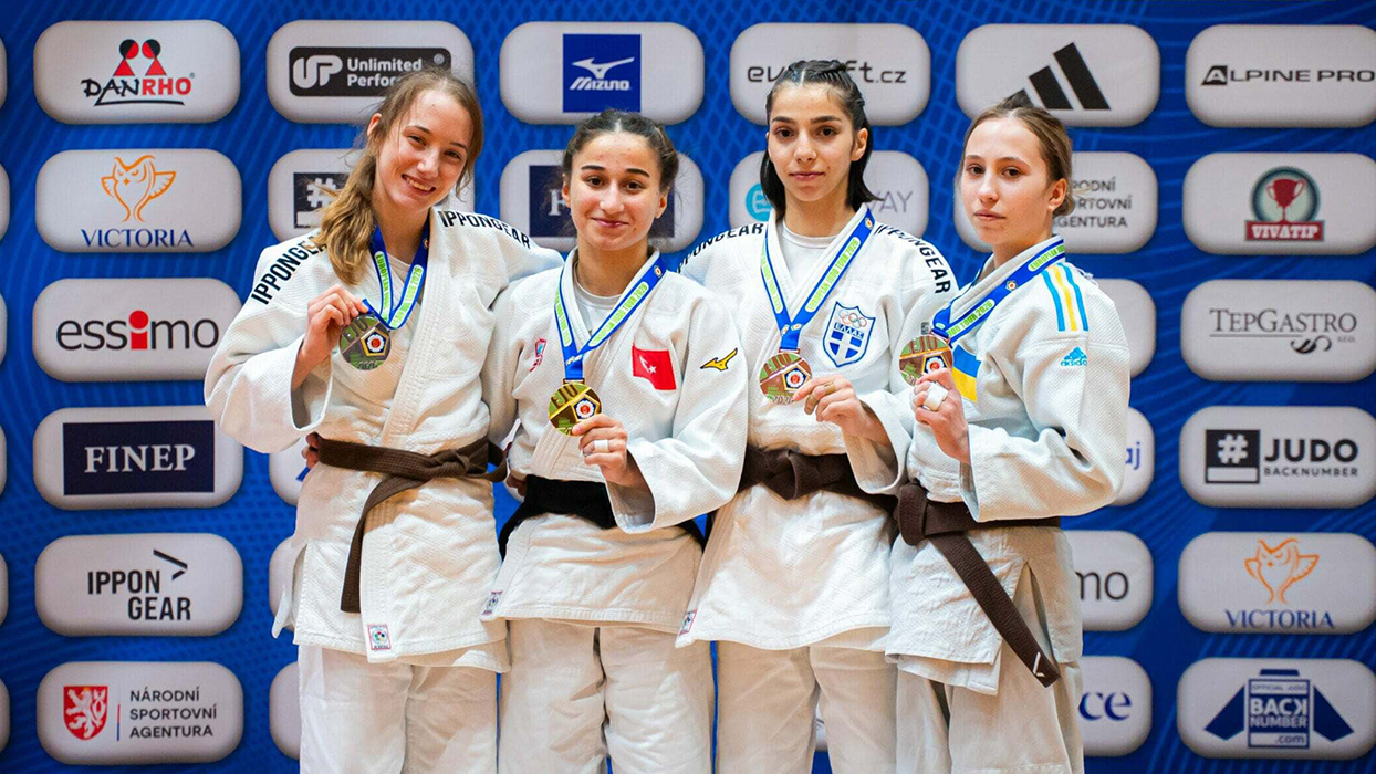 Milli judoculardan Ümitler Avrupa Kupası'nda 3 madalya