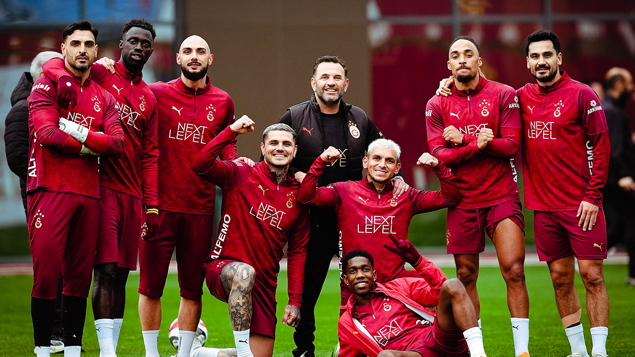 Galatasaray, Trabzonspor maçına hazırlanıyor