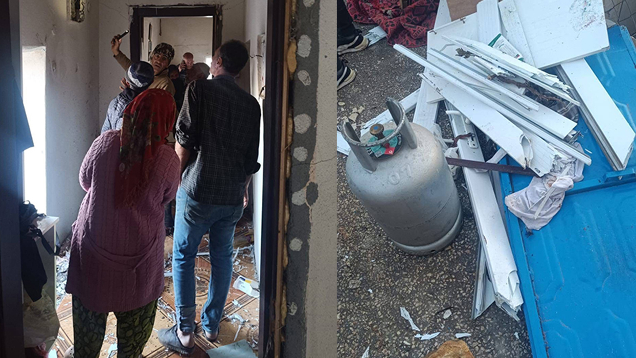 Gercüş'te 76 yaşındaki Gülçin Paçal'ın mutfağında sızan gaz parladı: Tüp patlamayınca facia önlendi