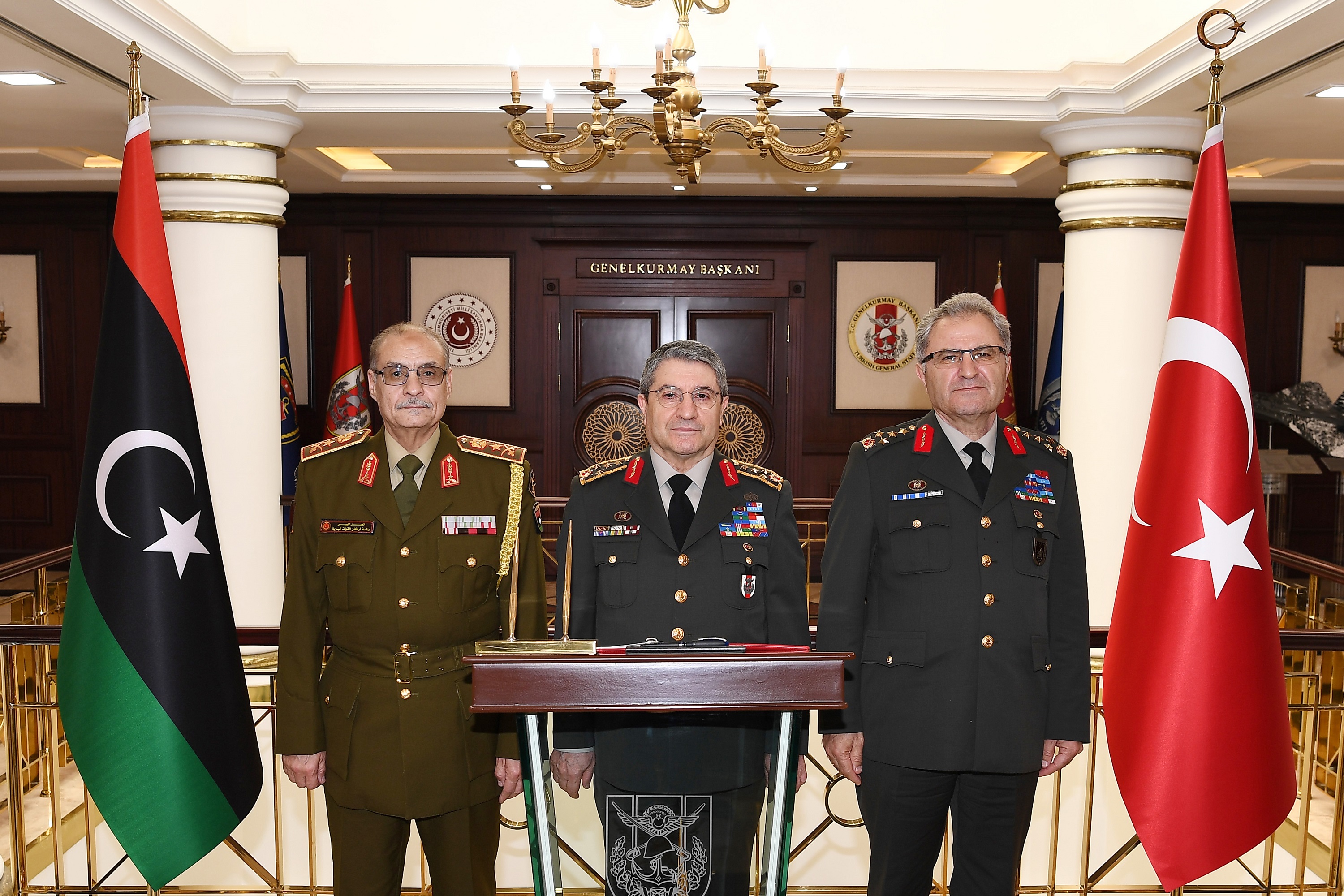 Libya Kara Kuvvetleri Komutanı Türkiye'de