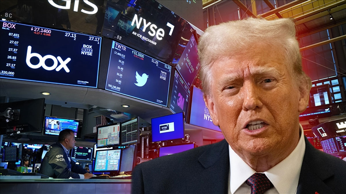 Trump konuştu borsa sarsıldı! New York piyasaları düşüşle açıldı