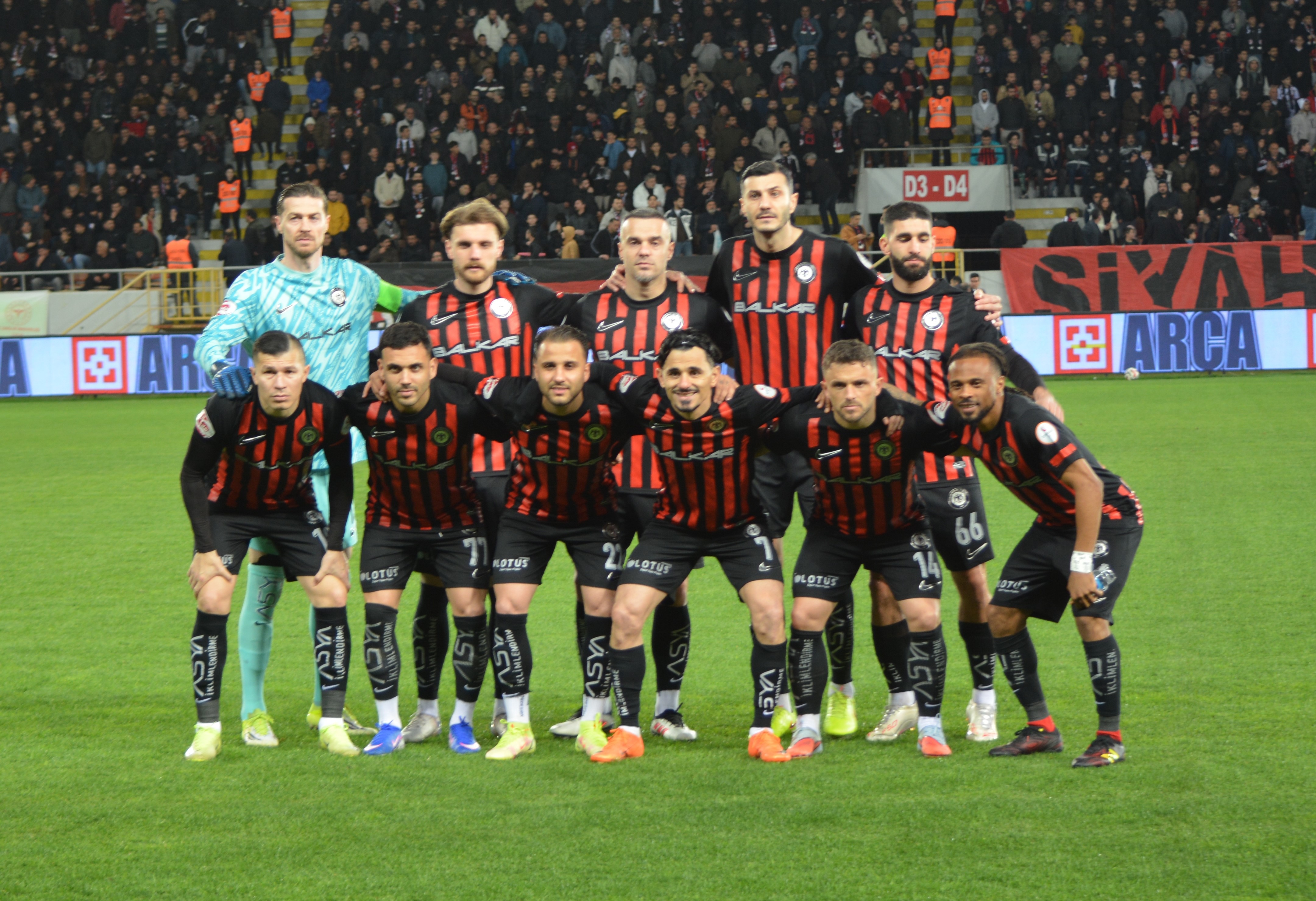 Çorum FK'nın galibiyet serisi sona erdi