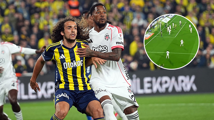 Fenerbahçe ofsayta takıldı! Gol iptal edildi