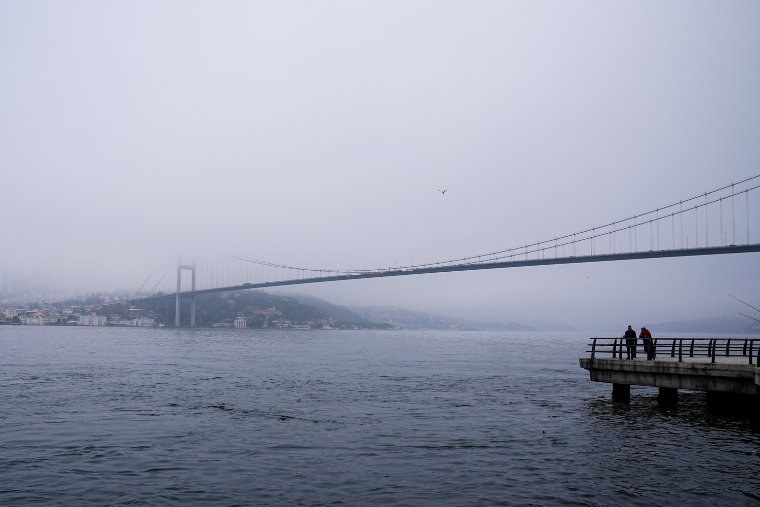 İstanbul'da sis etkili oluyor