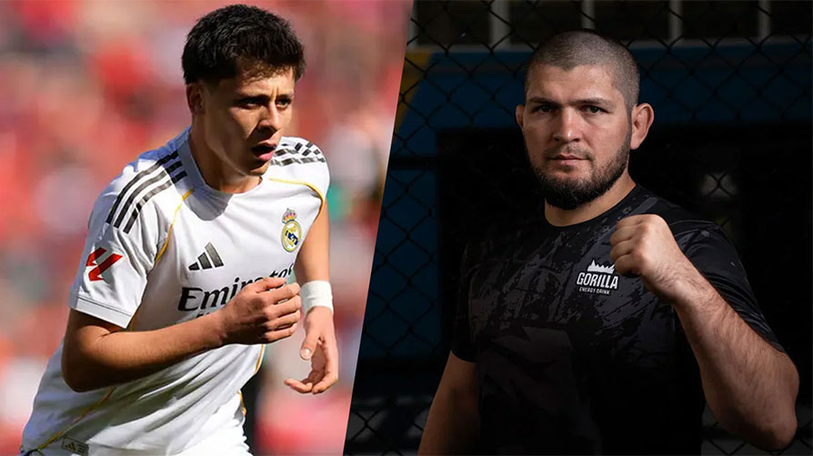 Khabib Nurmagomedov antrenmana geldi! Arda Güler ile selamlaştı