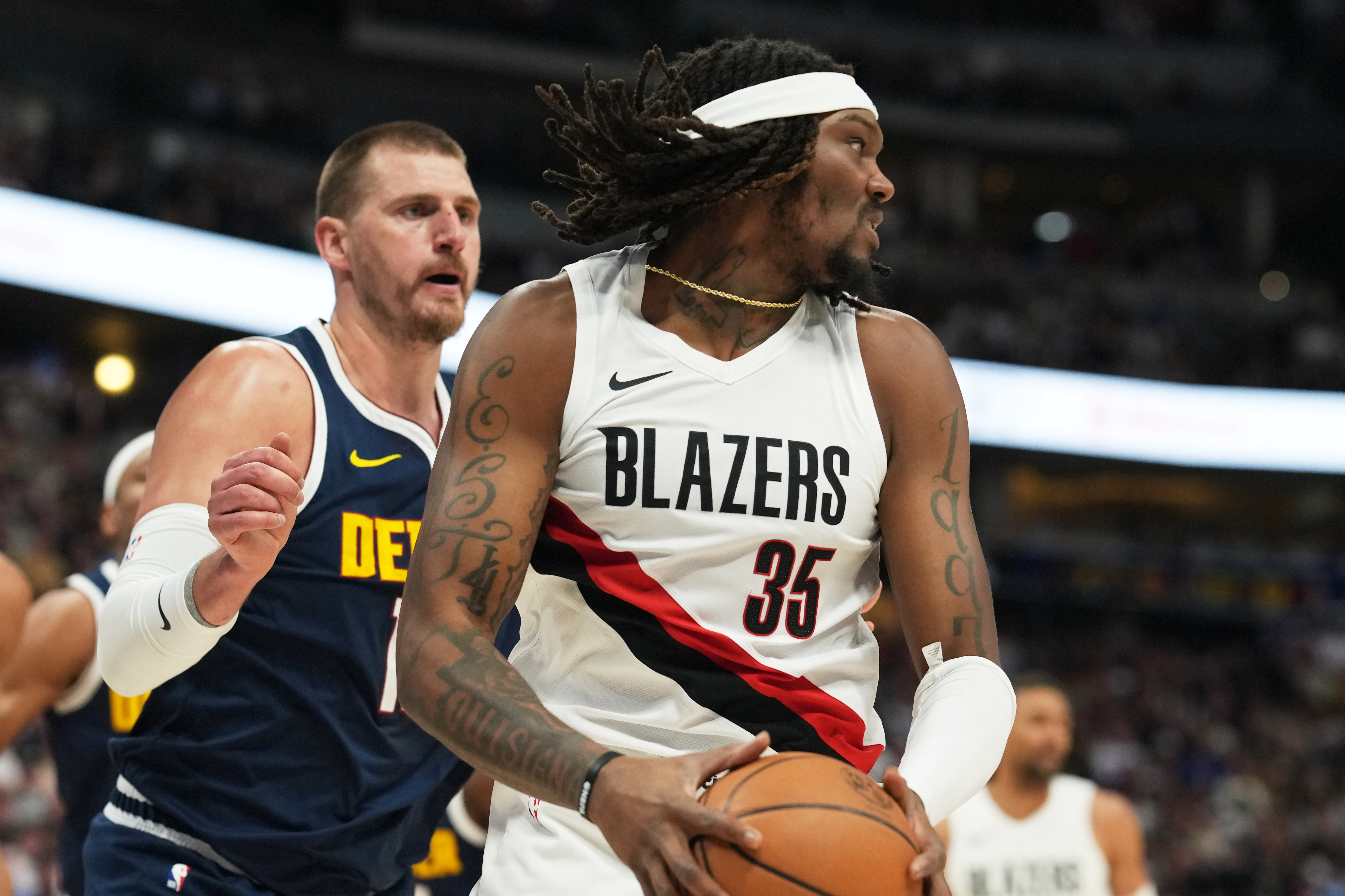 Jokic'ten 35 sayılık triple-double! Nuggets, Blazers'ı devirdi