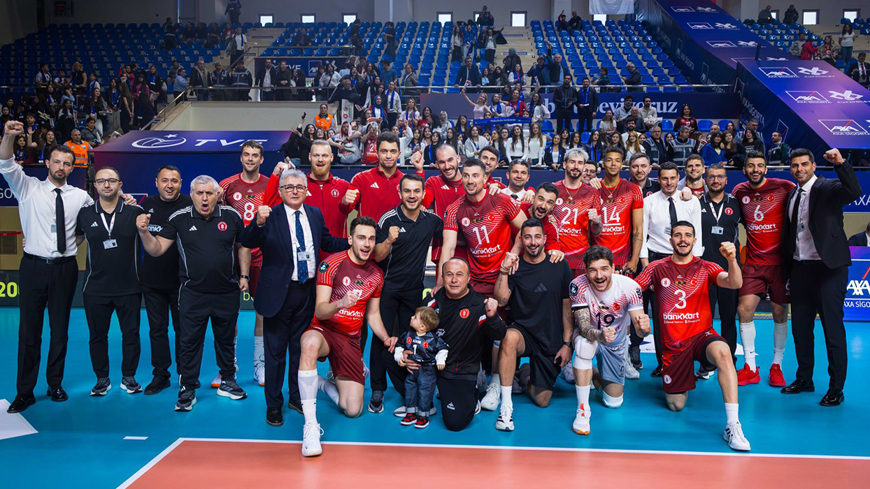 Kupa Voley'de şampiyon Ziraat Bankkart