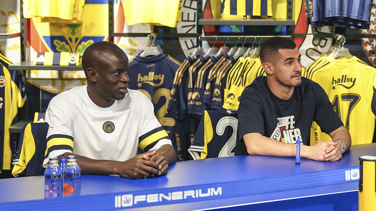 Kante ve Levent Mercan taraftarlarla buluştu