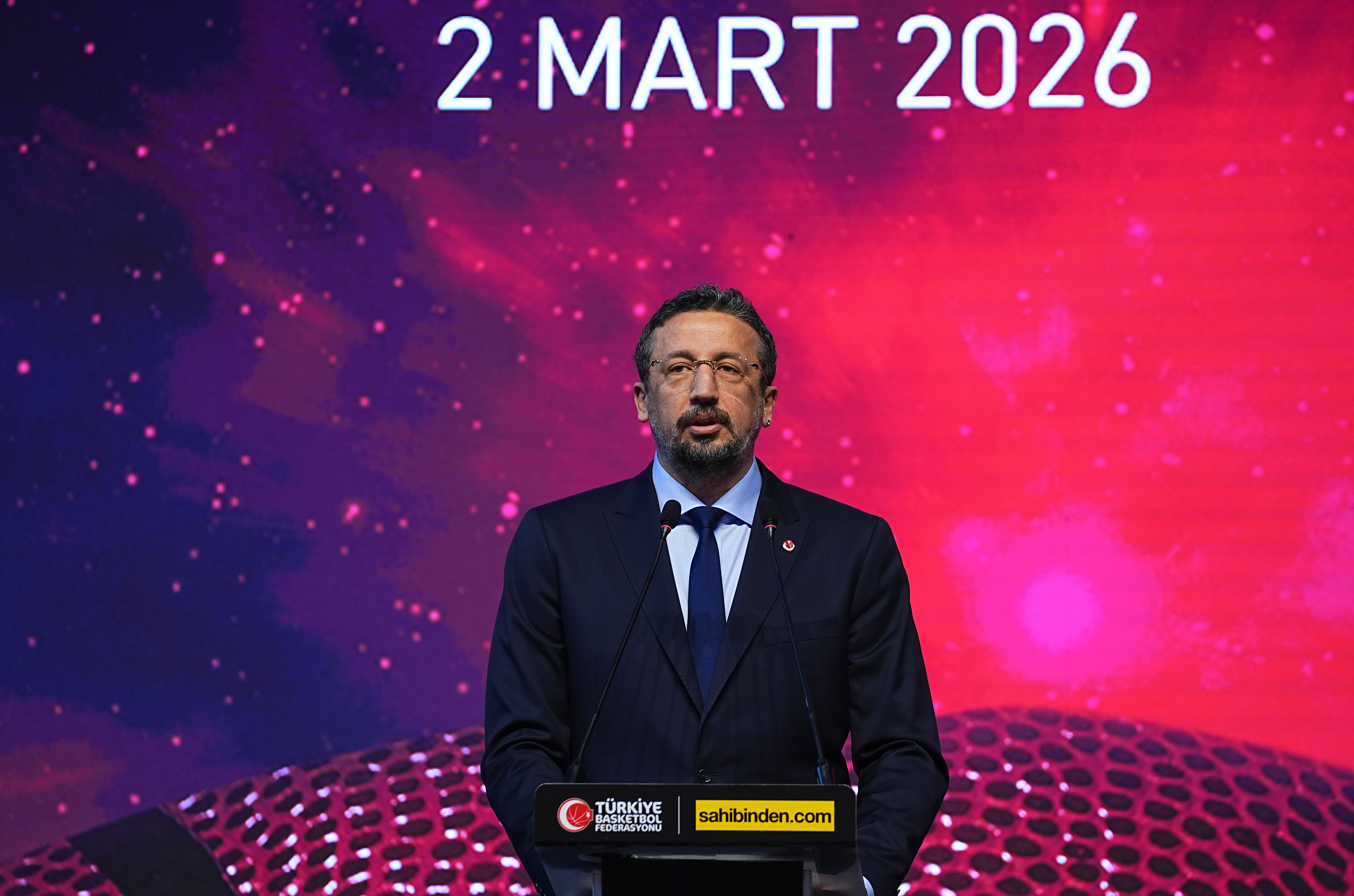 TBF Başkanı Türkoğlu'ndan ÇBK Mersin'e tebrik mesajı