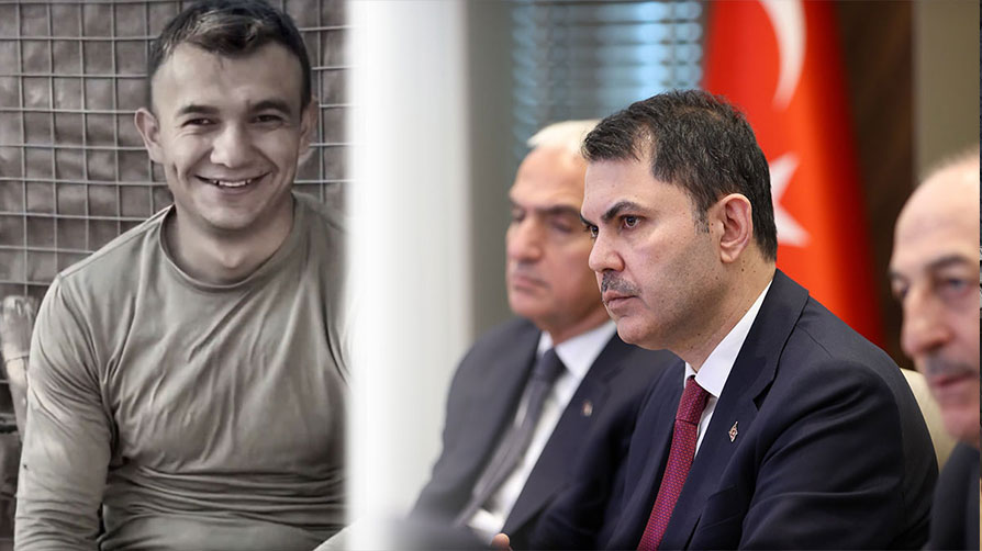 Bakan Kurum'dan şehit babasına büyük vefa: Mustafa'nın vasiyeti devletin sözü oldu