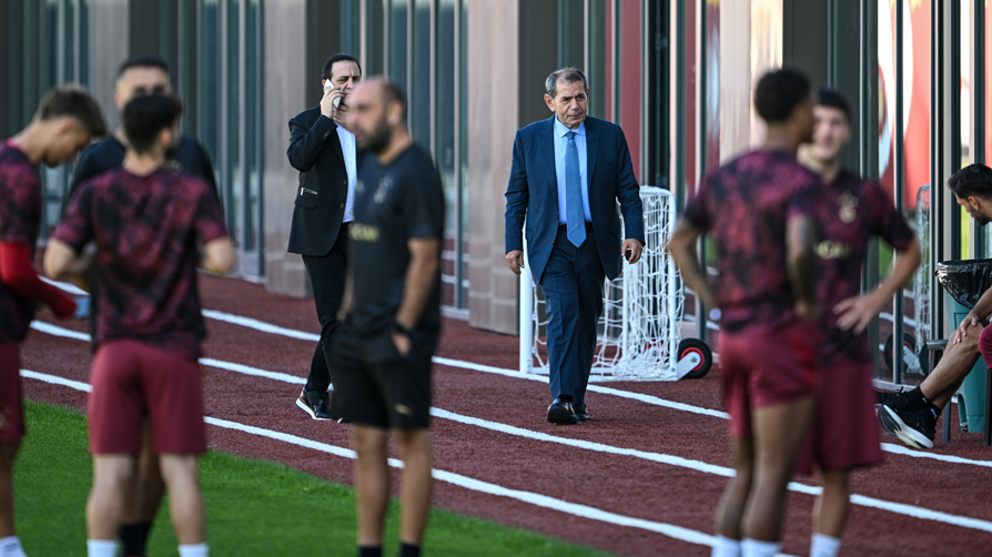 Dursun Özbek'ten moral ziyareti: 