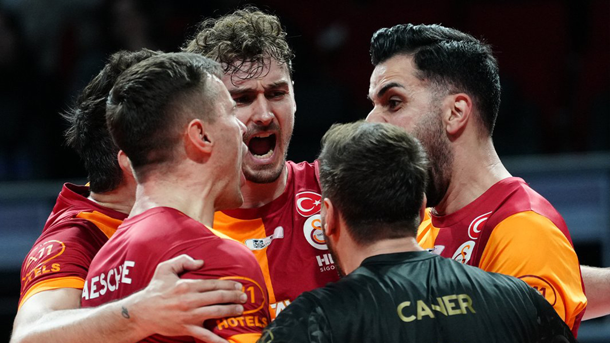 Efeler Ligi'nde Galatasaray finale yükseldi