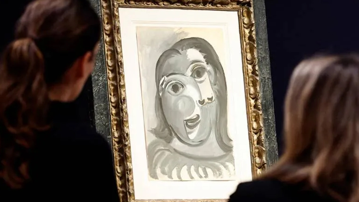 Fransa'da akılalmaz çekiliş: 1 milyon avro değerindeki Picasso eserine 100 avroya sahip oldu