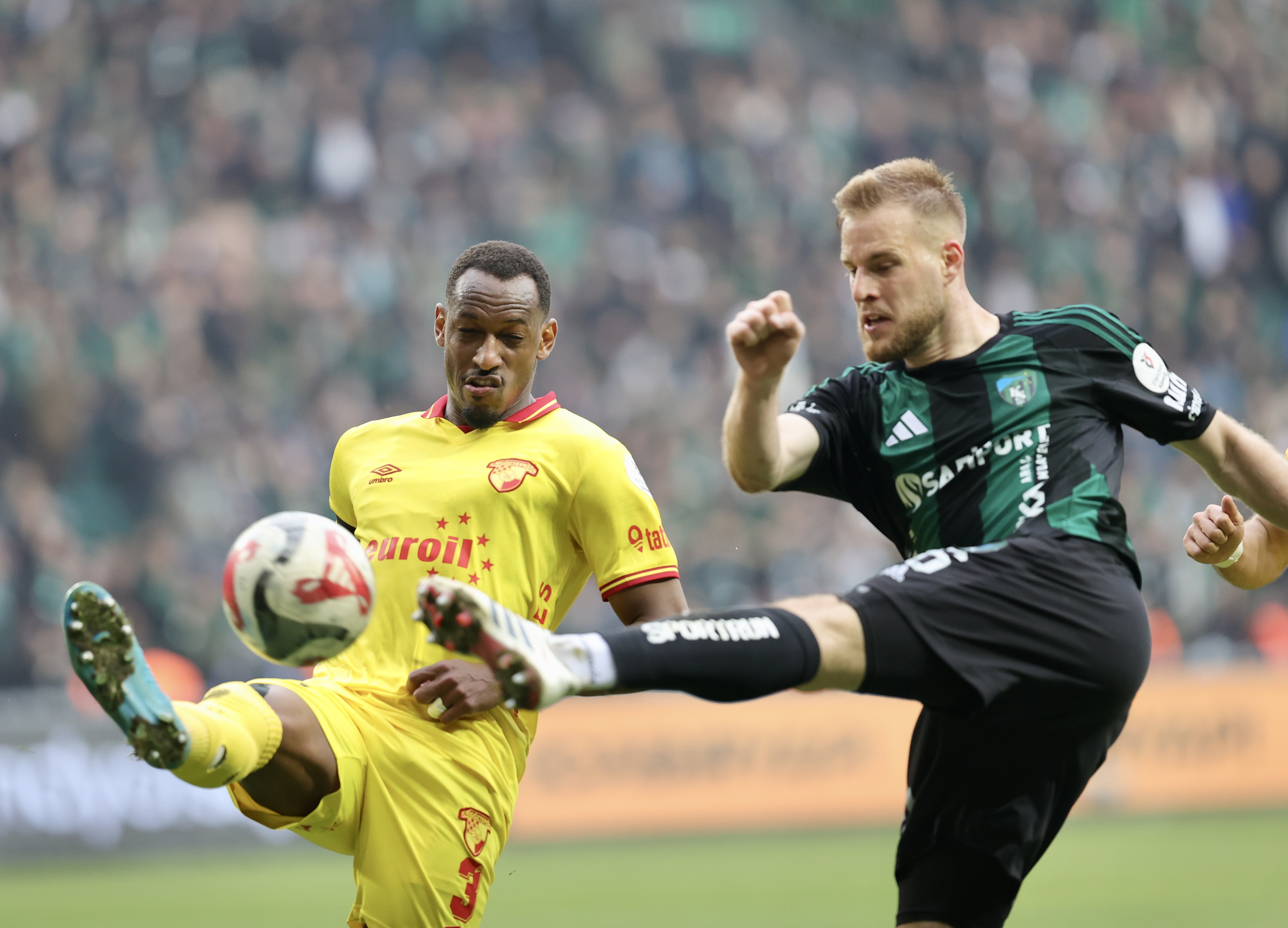 Kocaelispor 1 puanı son dakikada aldı