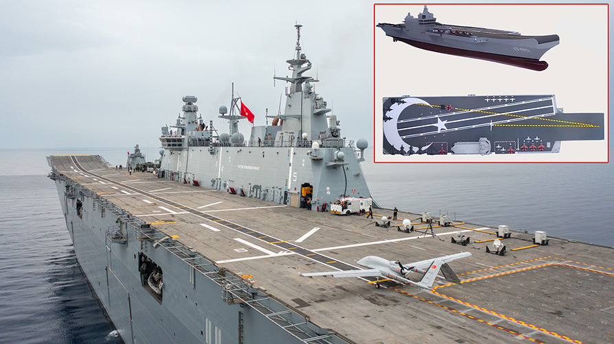 Milli uçak gemisi müjdesi: Önümüzdeki yıl denize indiriyoruz