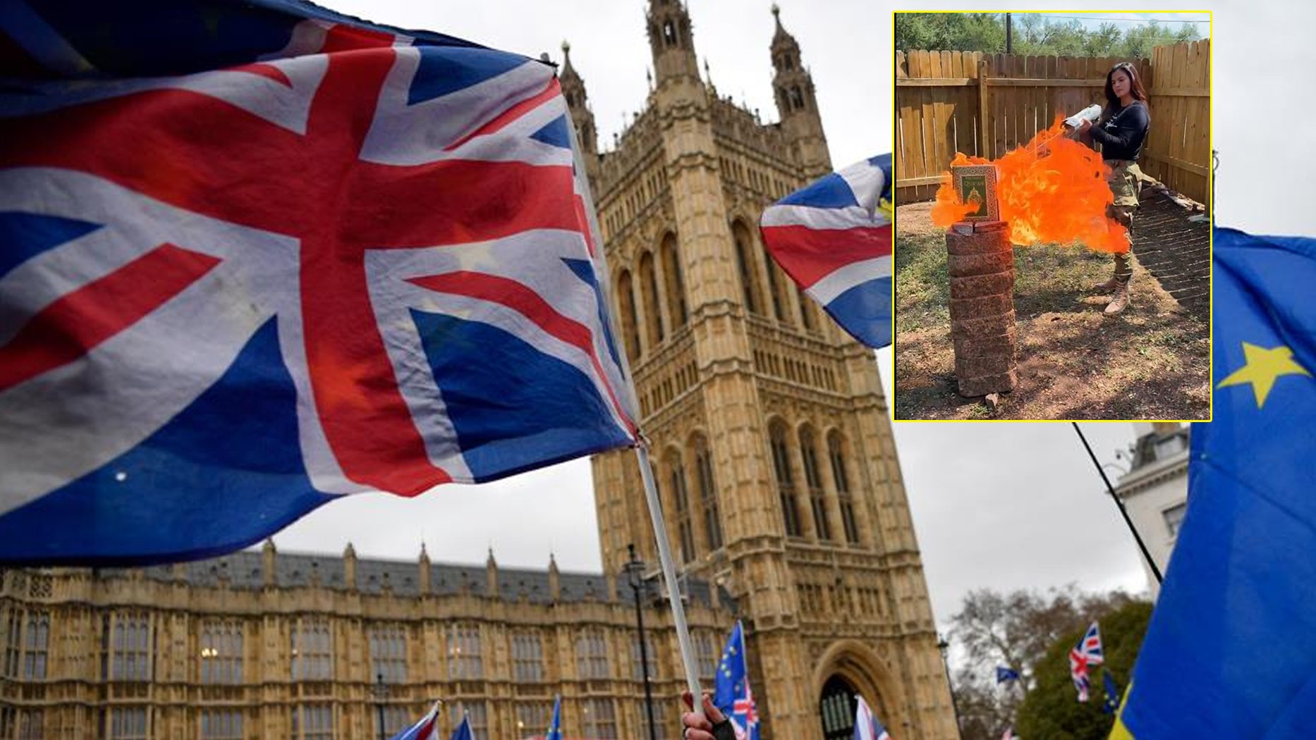 Kuran-ı Kerim'e alçak provokasyon... İngiltere İslam karşıtı ABD'li Gomez'e kapılarını kapattı