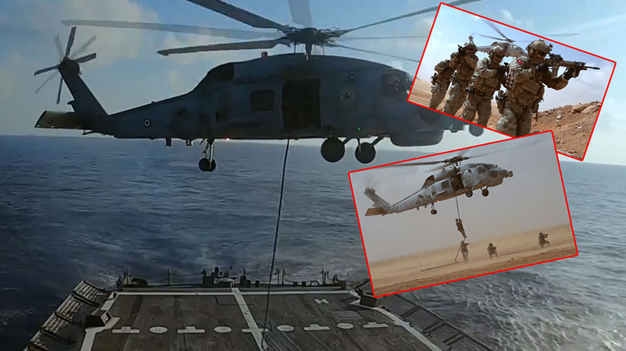 Yunanı titreten görüntüler! Türk komandoları Libya'da