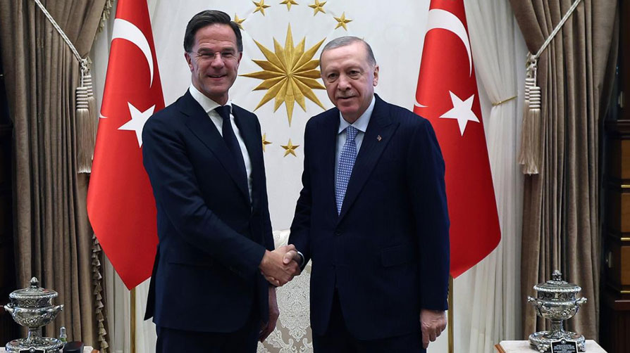 Ankara'da kritik görüşme! Cumhurbaşkanı Erdoğan, NATO Genel Sekreteri Rutte'yi kabul etti