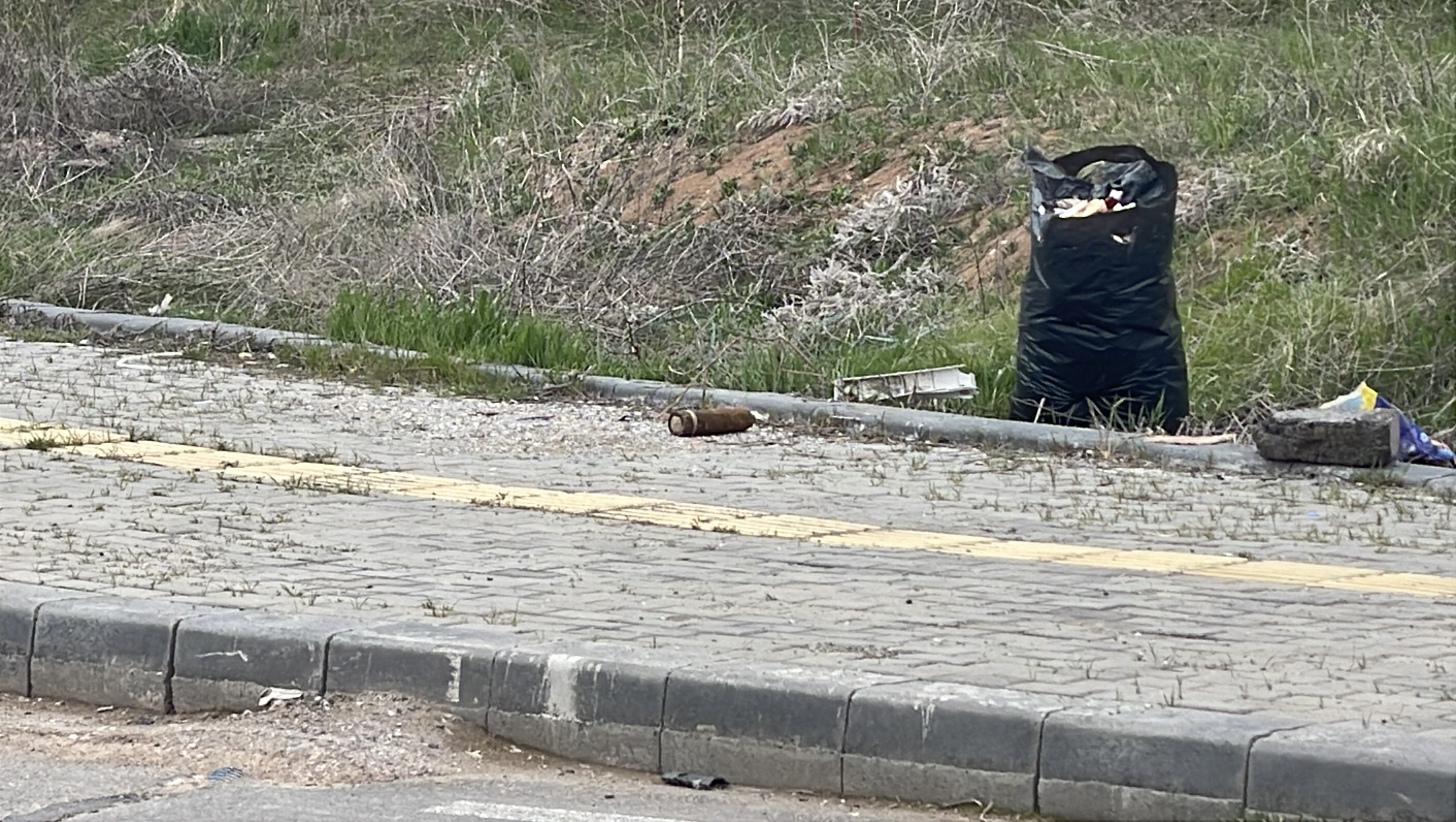 Sivas'ta havan topu mermisi olduğu değerlendirilen mühimmat bulundu