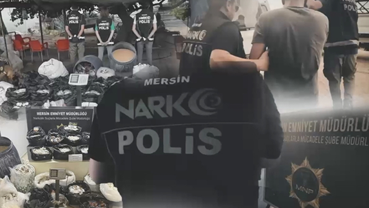 Mersin'de zehir tacirlerine geçit verilmedi