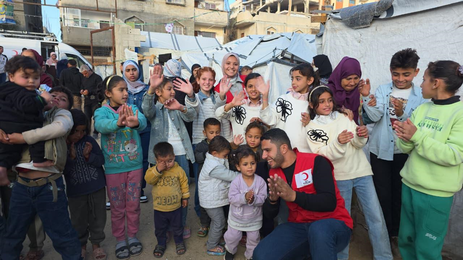 Türk Kızılay'dan Gazze'ye yardım eli: Her gün yüzlerce Filistinli çocuğa destek