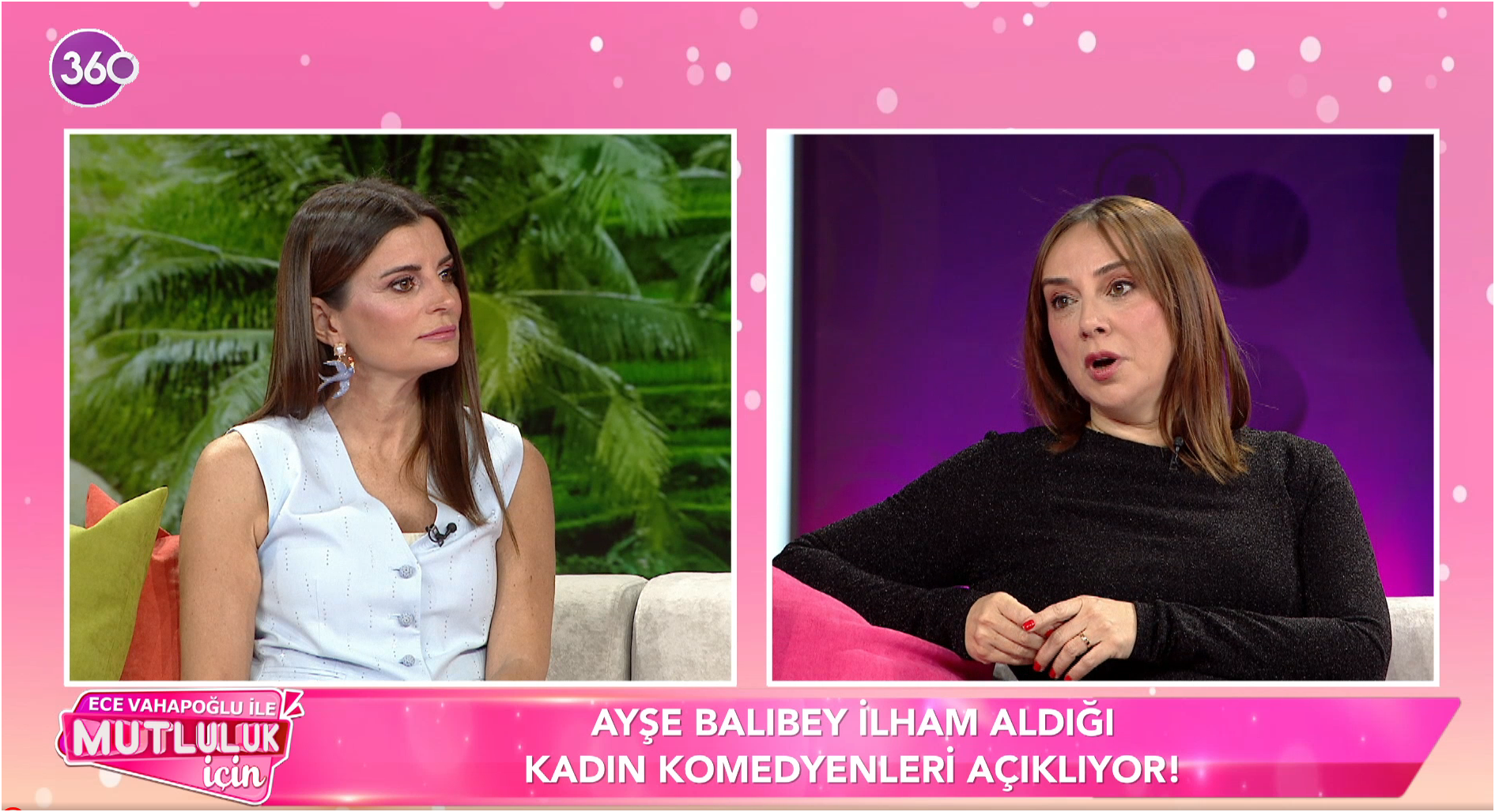 Ece Vahapoğlu'yla Mutluluk İçin'e Ayşe Balıbey ve Özgür Bolat konuk oldu