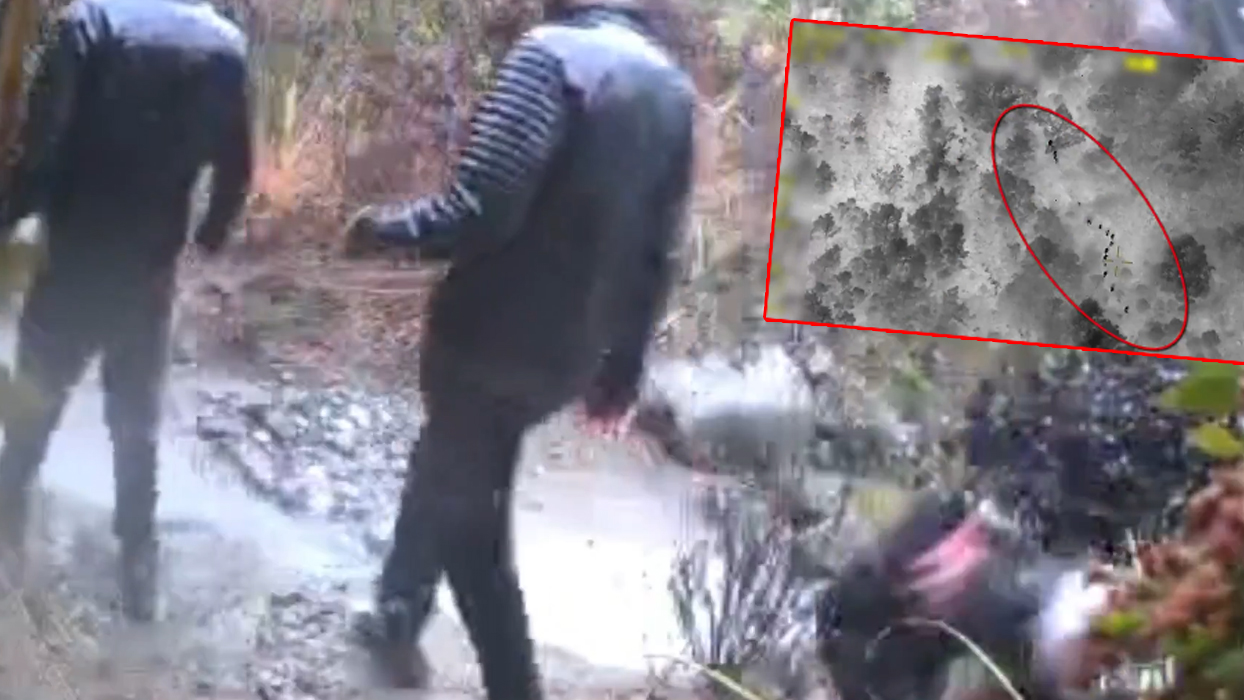 Jandarmadan göçmen kaçakçılarına darbe: Nefes kesen operasyonun görüntüleri ortaya çıktı