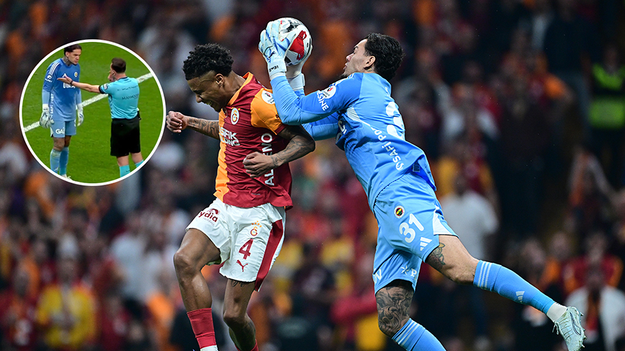 Ederson kırmızı kart gördü! Fenerbahçe derbide 10 kişi kaldı