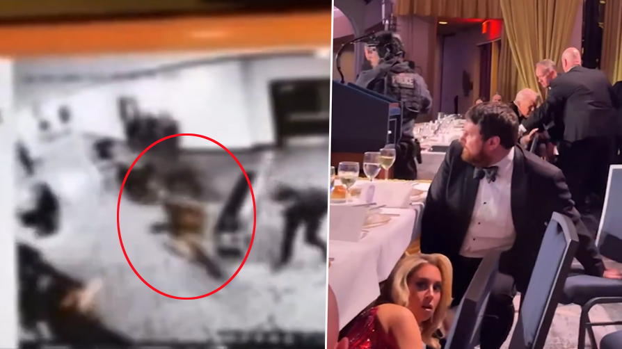 Trump'a silahlı saldırı girişimi! Apar topar salondan çıkarıldı