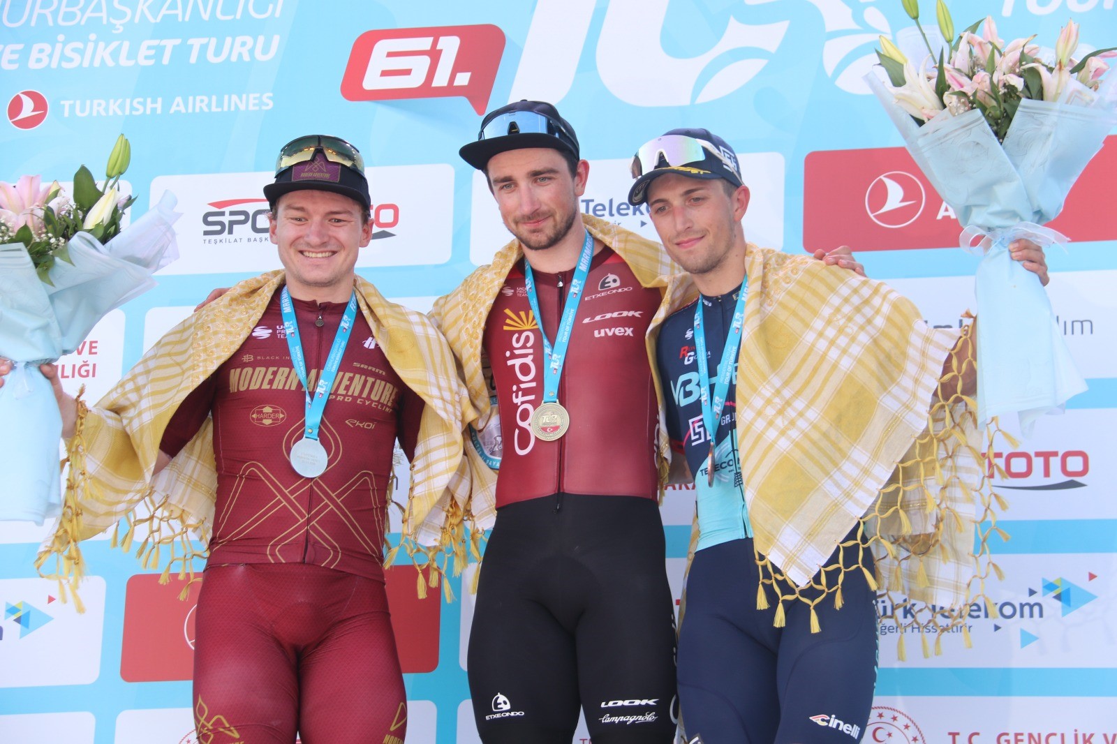 Cumhurbaşkanlığı Türkiye Bisiklet Turu 4. etapta kazanan Aniolkowski