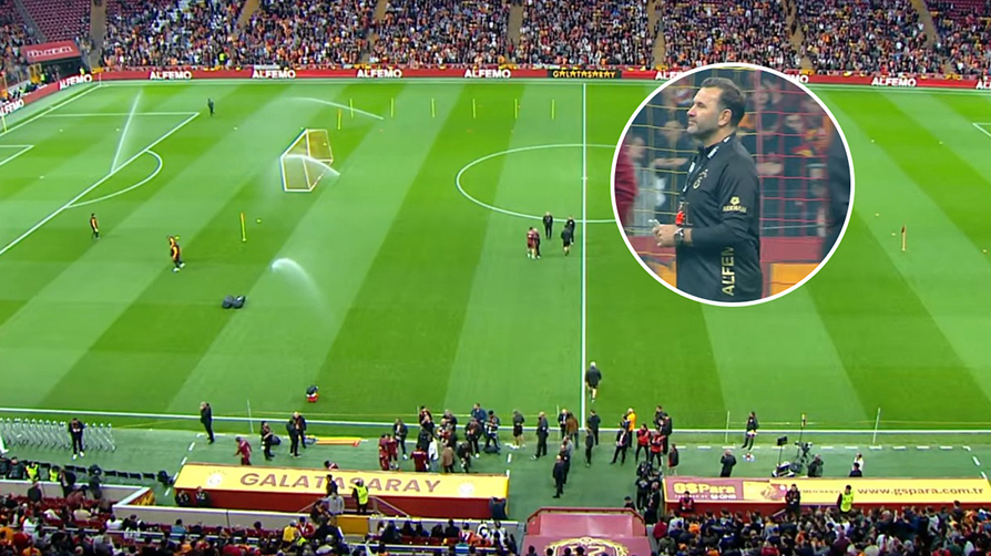 RAMS Park tıklım tıklım! Galatasaray antrenmanına büyük ilgi