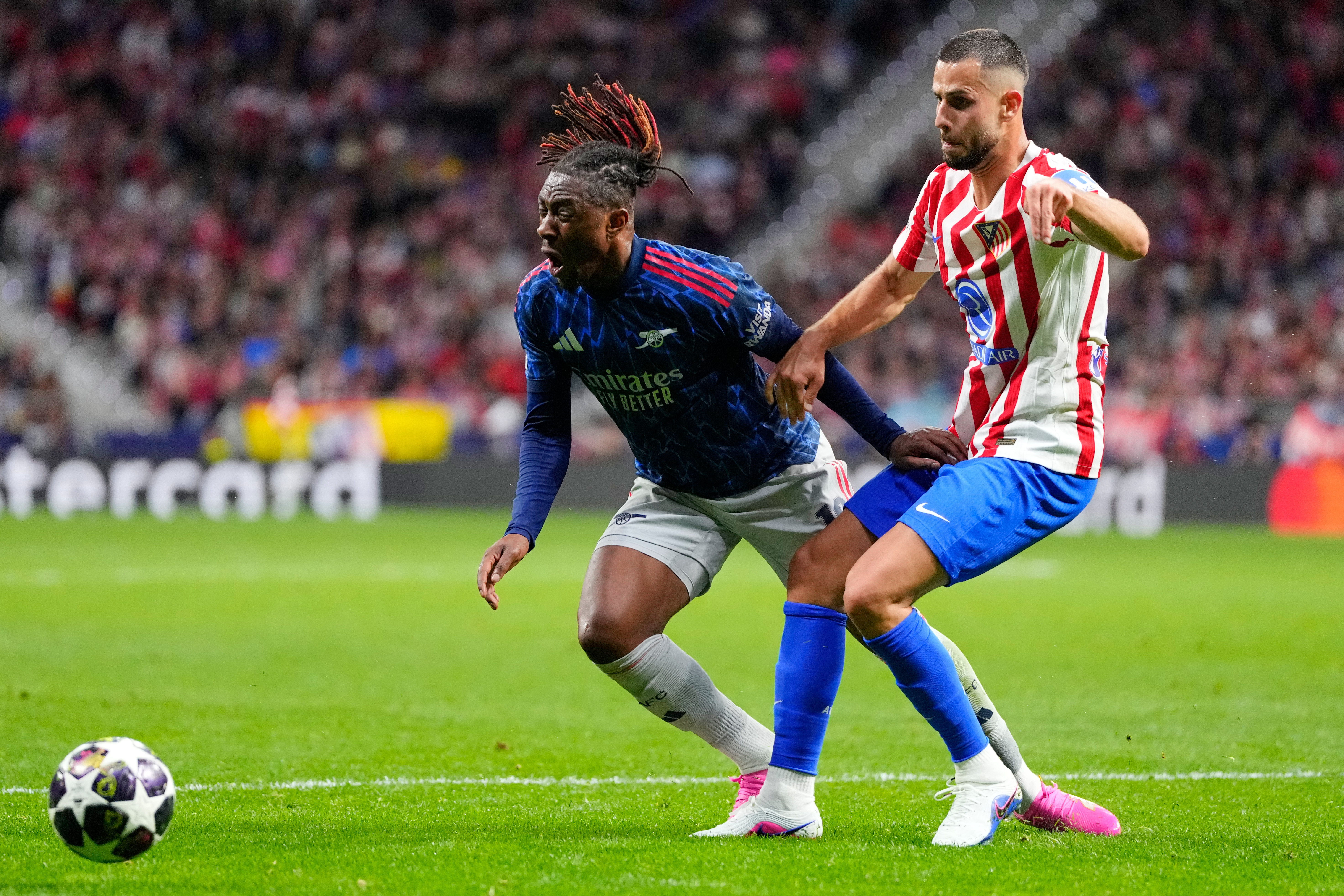 Atletico Madrid ile Arsenal yenişemedi