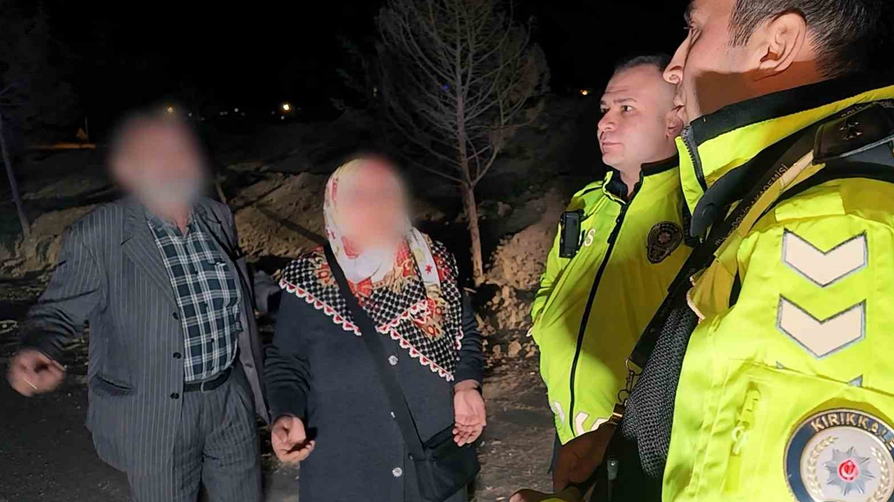 Kaza sonrası şaşırtan olay! Yaşlı çift polisi ikna edemedi