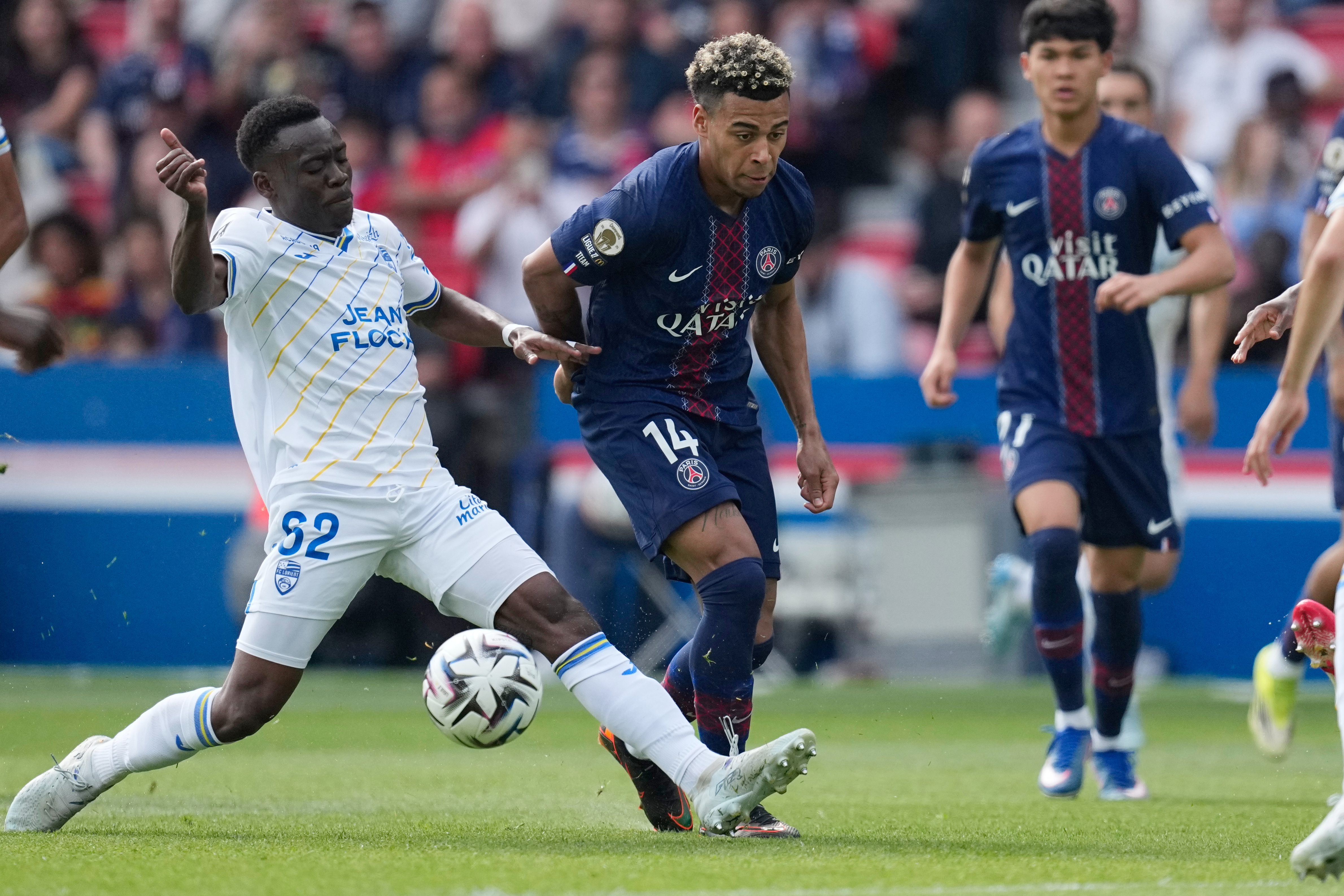 PSG ile Lorient yenişemedi