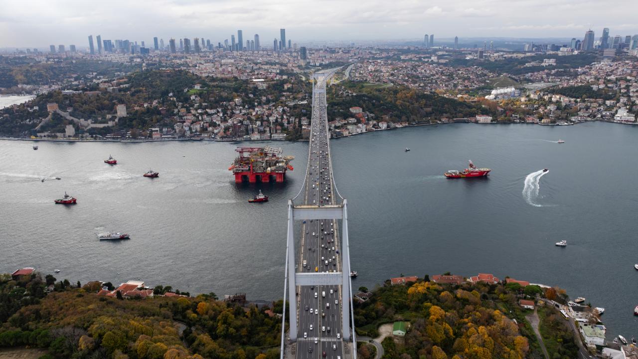İstanbul Boğazı'nda gemi arızası
