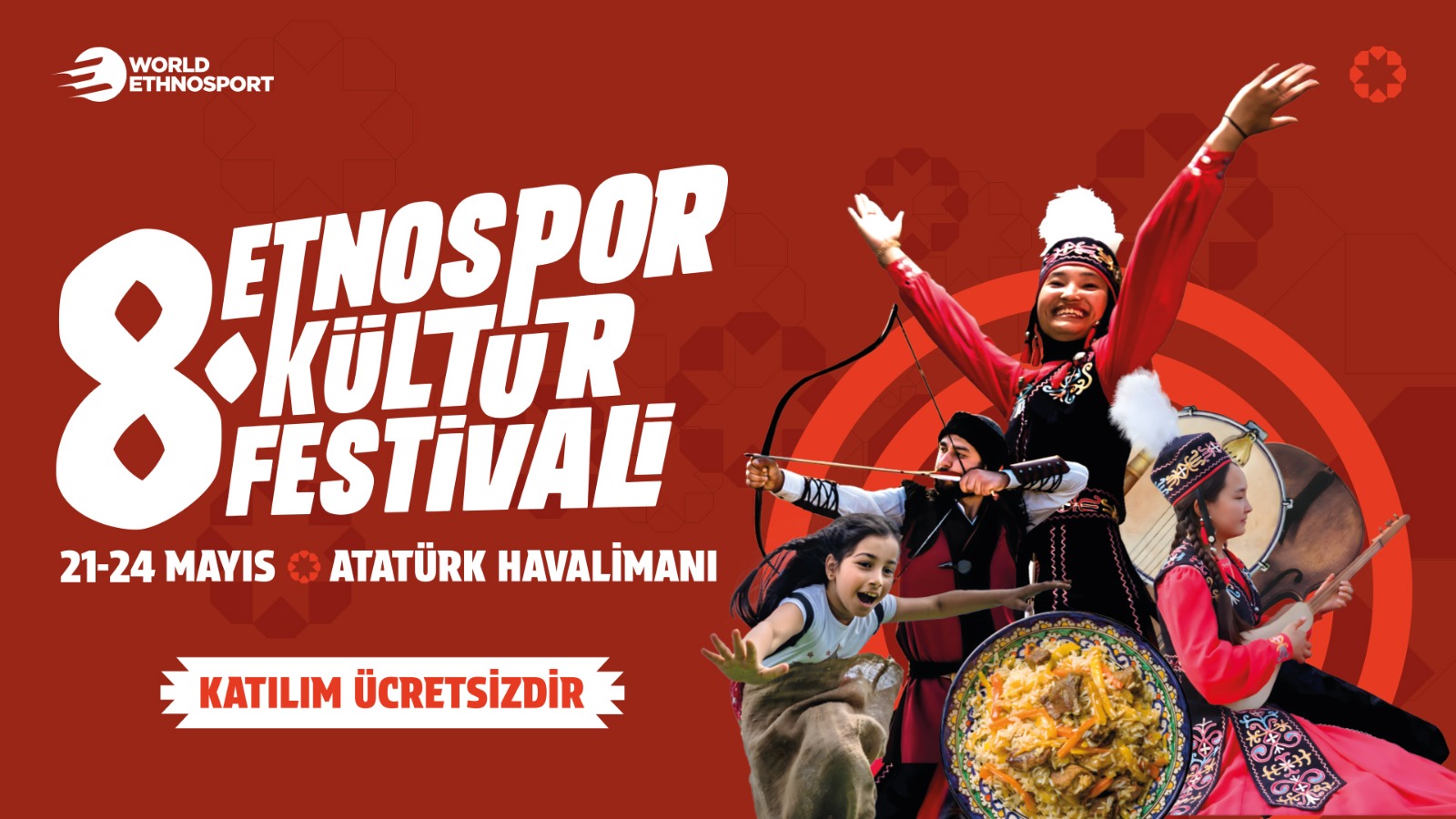 Gelenek, 8. kez hayat buluyor: Etnospor Kültür Festivali 21-24 Mayıs tarihlerinde İstanbul'da