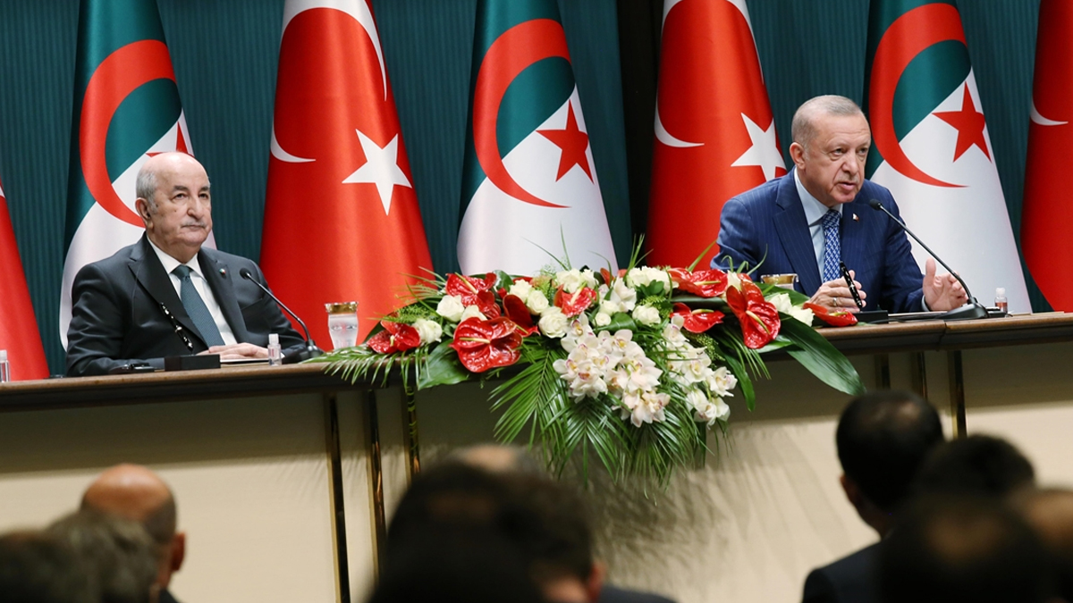 Cezayir Cumhurbaşkanı Tebbun yarın Türkiye'yi ziyaret edecek
