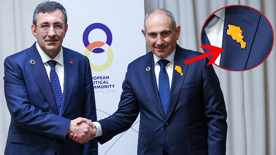 Türkiye ve Ermenistan arasında tarihi imza! Paşinyan'ın rozetinde dikkat çeken detay