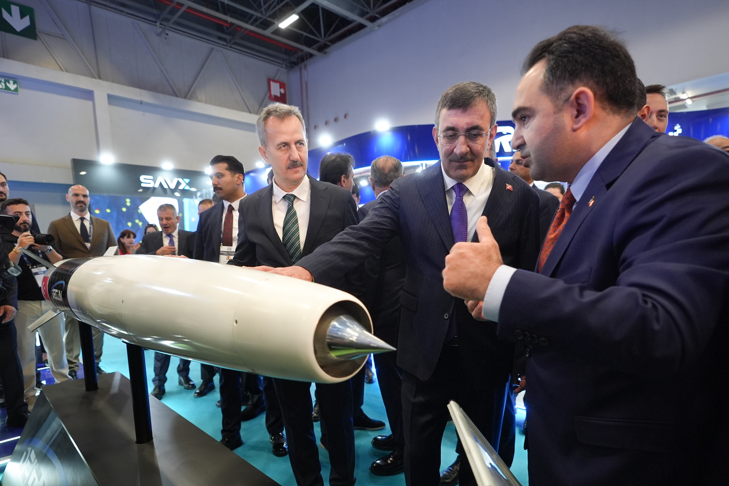Cumhurbaşkanı Yardımcısı Yılmaz: Savunma sanayimizin bağımsızlığımıza büyük katkısı var