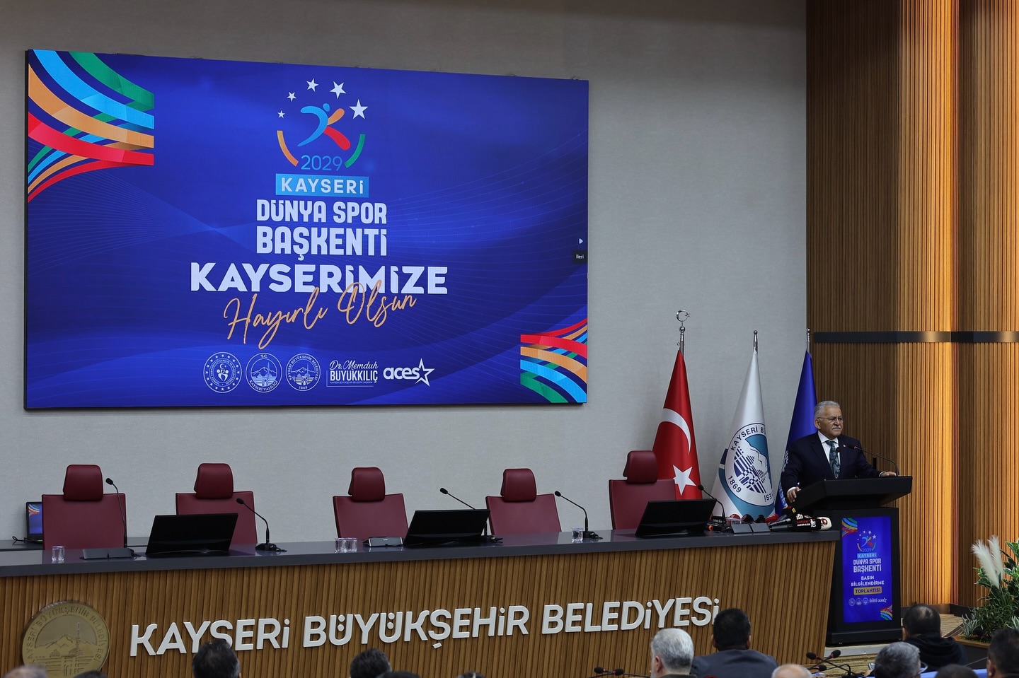 Kayseri 2029 Dünya Spor Başkenti oldu 