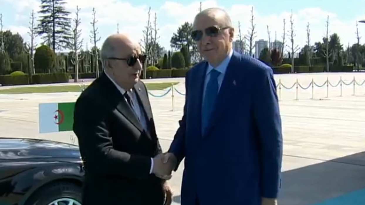 Cezayir Cumhurbaşkanı Tebbun Ankara'da! Cumhurbaşkanı Erdoğan resmi törenle karşılıyor