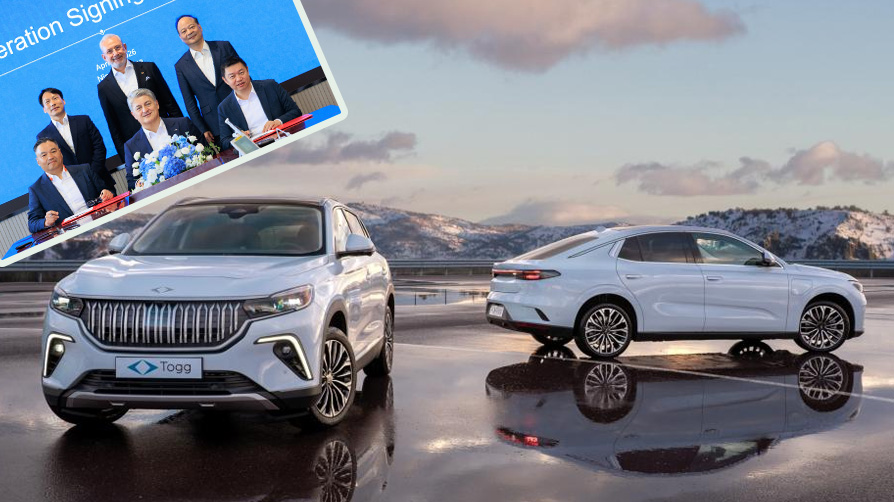Togg'dan 2027 yılına 3 yeni model! Çinliler ile imzalar atıldı